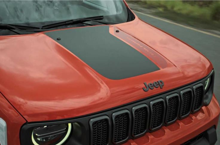 2022 Jeep Renegade facelift bonnet
